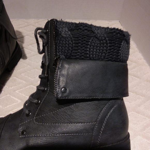 ⬇️Additionelle wide width moto boots -knit… - Picture 5 of 10